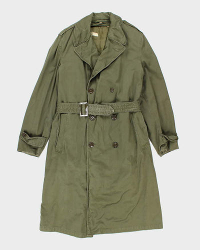 50s Vintage US Army Overcoat - Medium