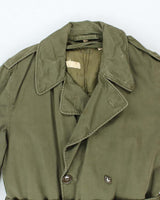 50s Vintage US Army Overcoat - Medium