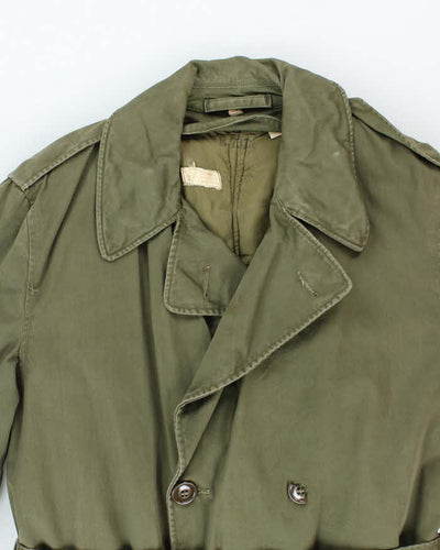 50s Vintage US Army Overcoat - Medium