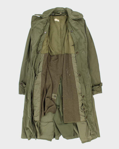 50s Vintage US Army Overcoat - Medium