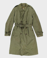 50s Vintage US Army Overcoat - Medium