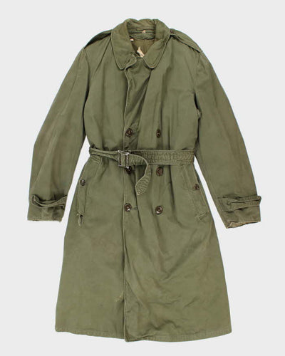 50s Vintage US Army Overcoat - Medium