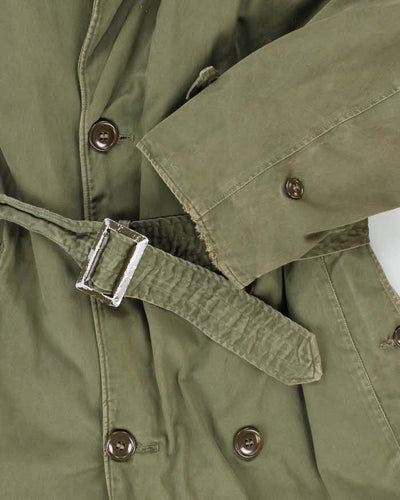50s Vintage US Army Overcoat - Medium