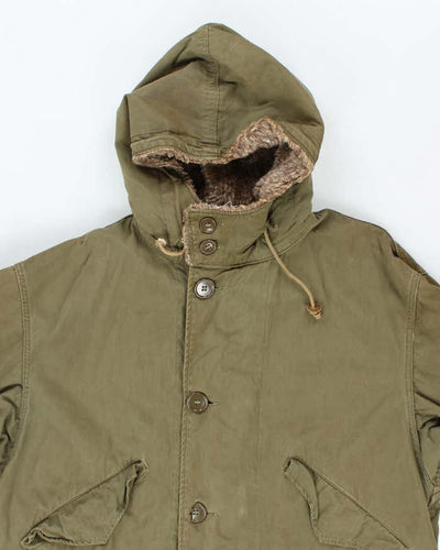 50s Vintage US Air Force M47 Parka Shell - X-Large