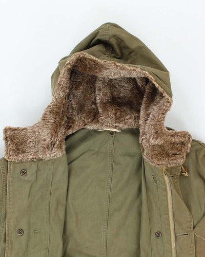 50s Vintage US Air Force M47 Parka Shell - X-Large
