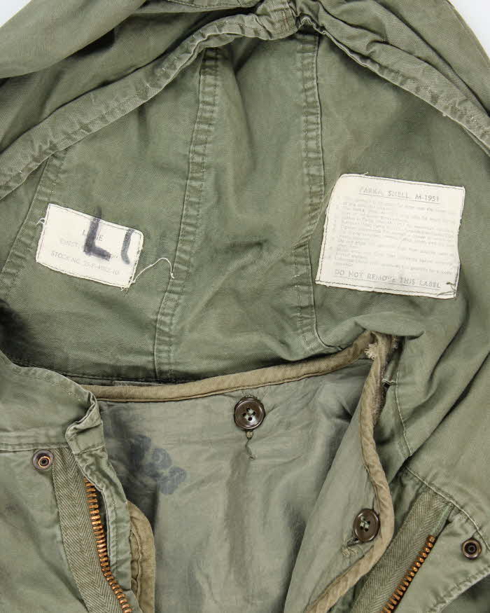 50s Vintage US Army M51 Parka &amp; Liner - XX-Large