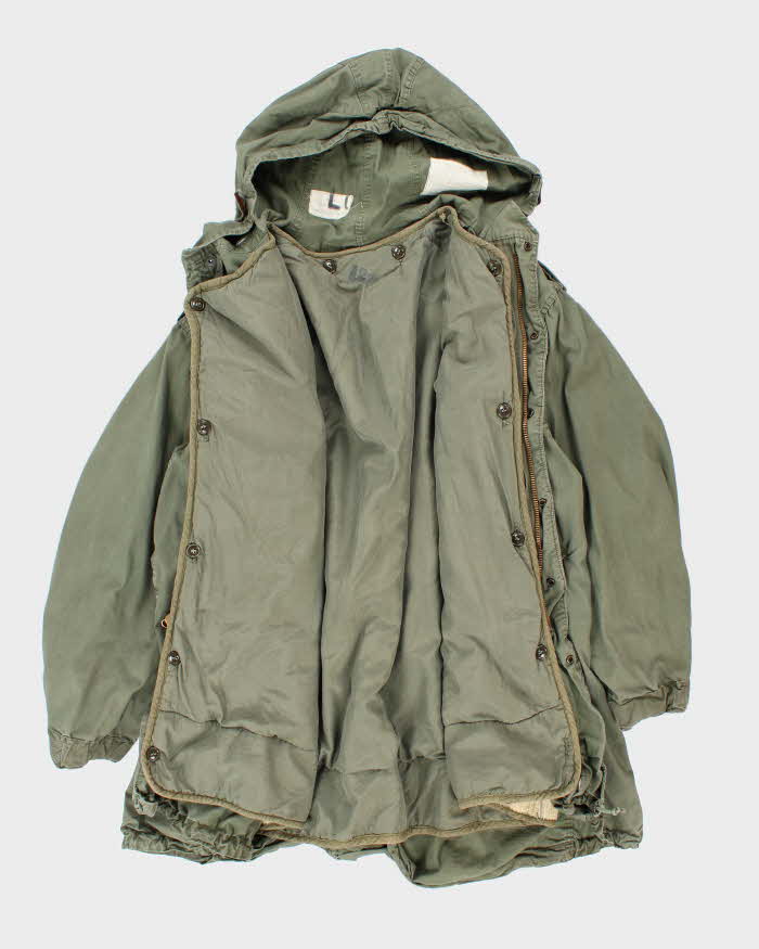 50s Vintage US Army M51 Parka & Liner - XX-Large