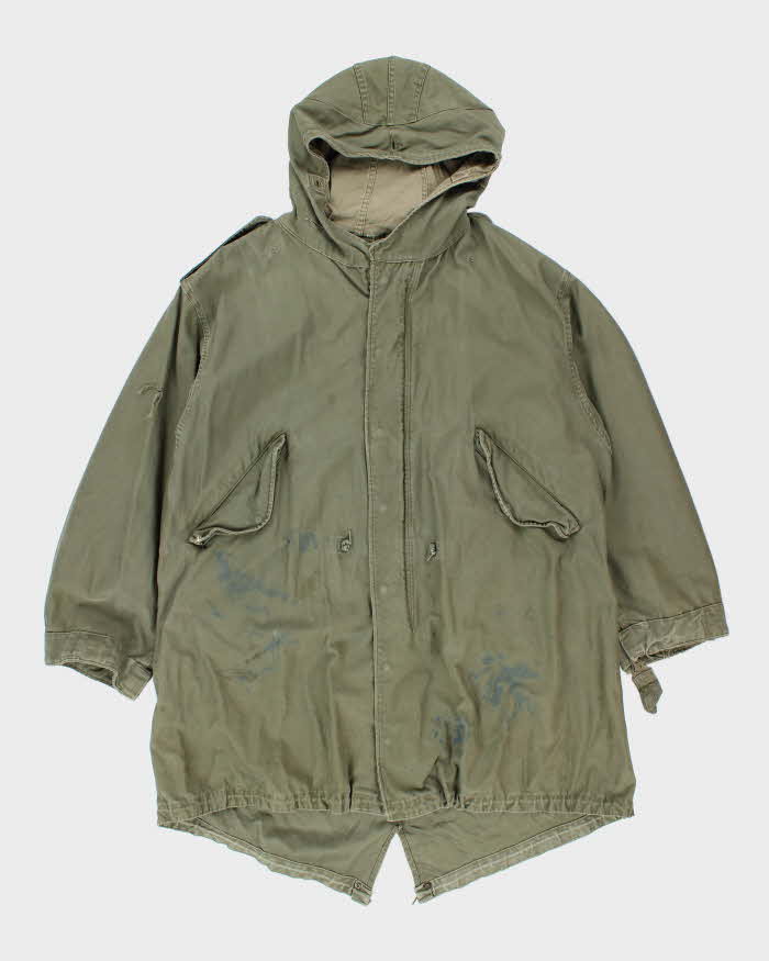 50s Vintage US Army M51 Parka - XX-Large