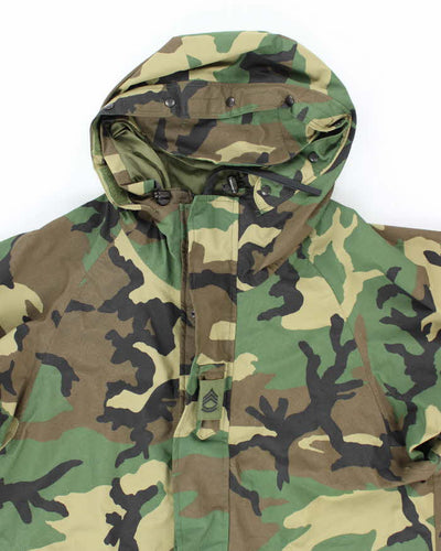00s Vintage US Army Gore-Tex Woodland Camo Parka - X-Large