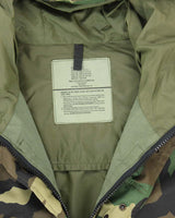 00s Vintage US Army Gore-Tex Woodland Camo Parka - Medium Regular