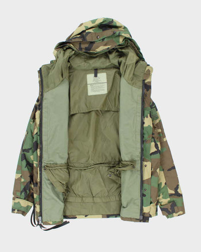 00s Vintage US Army Gore-Tex Woodland Camo Parka - X-Large