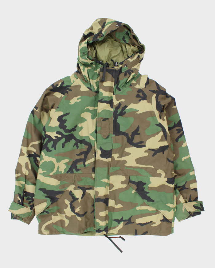 00s Vintage US Army Gore-Tex Woodland Camo Parka - X-Large Regular