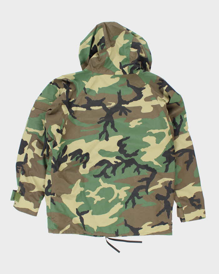 00s Vintage US Army Gore-Tex Woodland Camo Parka - X-Large