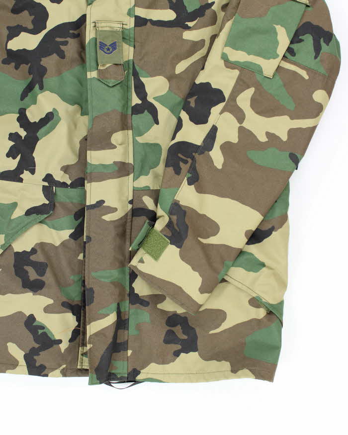 00s Vintage US Army Gore-Tex Woodland Camo Parka - X-Large