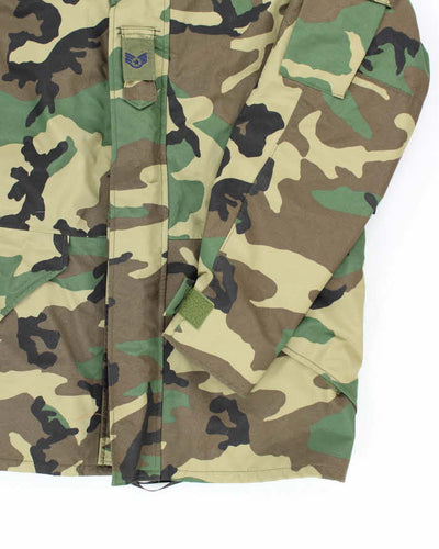00s Vintage US Army Gore-Tex Woodland Camo Parka - X-Large