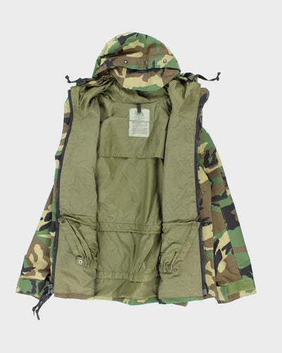 00s Vintage US Army Gore-Tex Woodland Camo Parka - X-Large