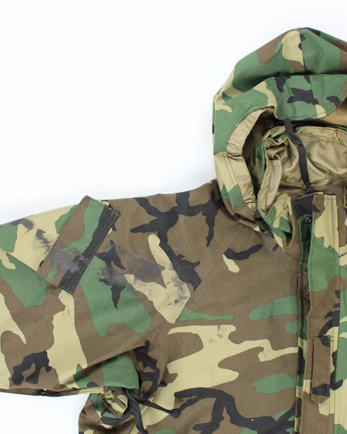 00s Vintage US Army Gore-Tex Woodland Camo Parka - XXX-Large