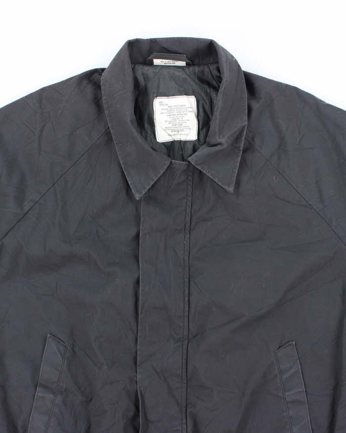 90s Vintage US Navy Utility Bomber Jacket - XX-Large