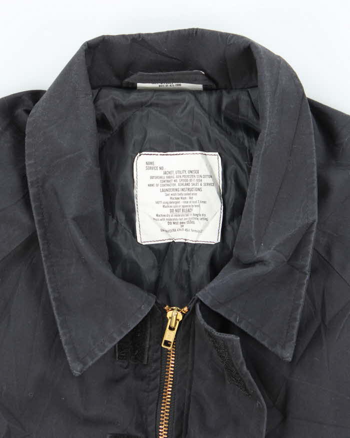 90s Vintage US Navy Utility Bomber Jacket - XX-Large