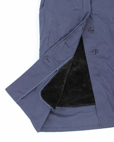 80s Vintage US Navy Women's Overcoat w/ Liner - Small