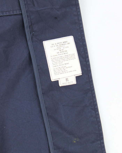 80s Vintage US Navy Women's Overcoat w/ Liner - Small