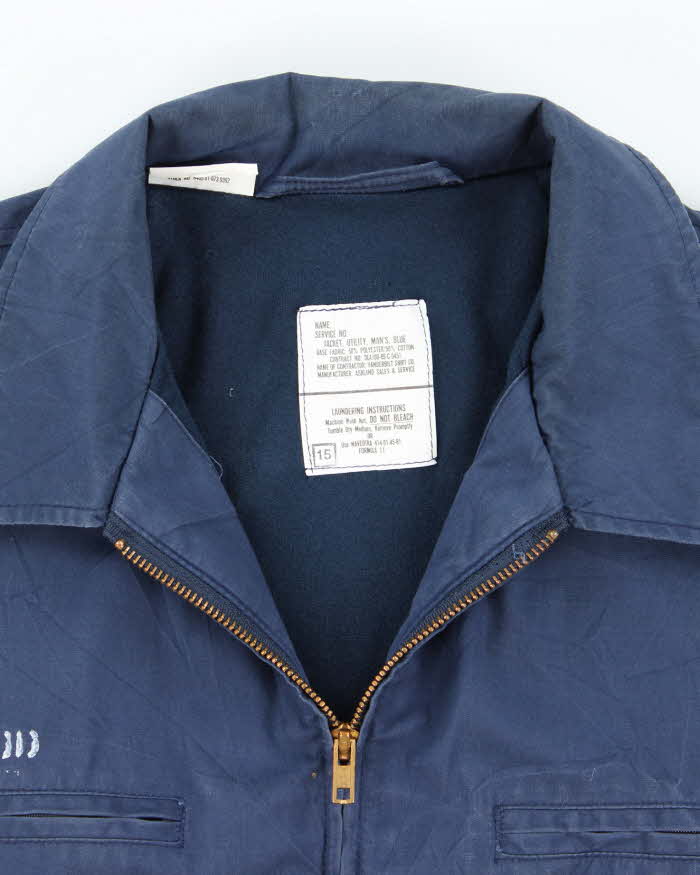 80s Vintage US Navy Utility Jacket - X-Large