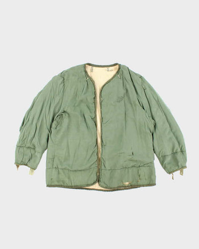 50s Vintage US Army M51 Jacket Liner - Large