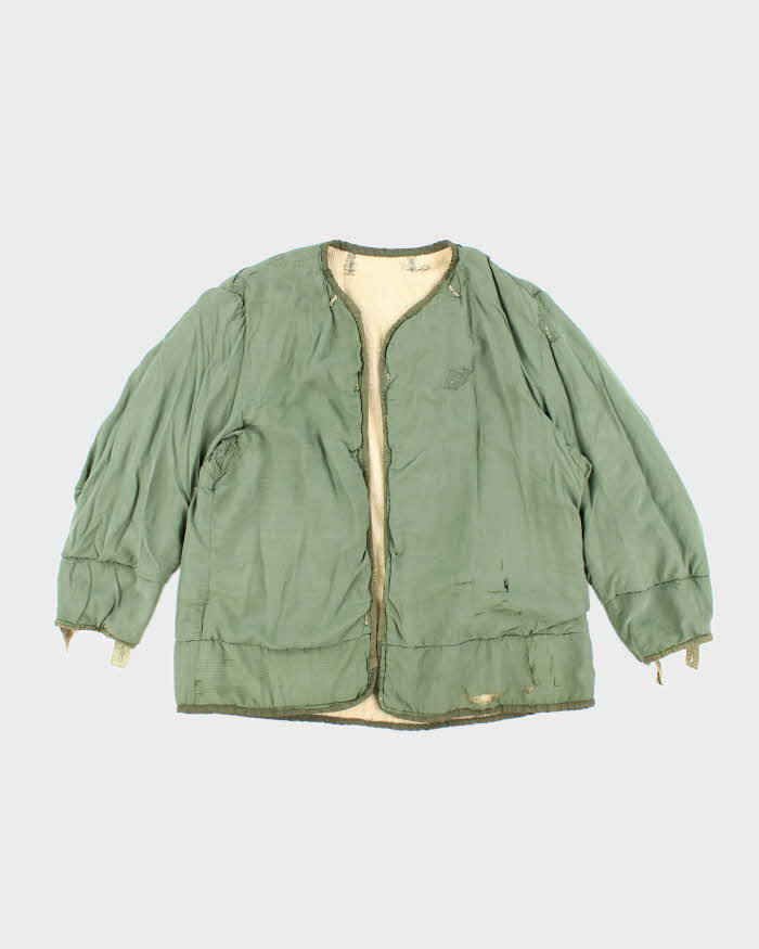 50s Vintage US Army M51 Jacket Liner - Large