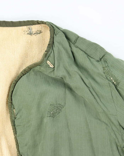 50s Vintage US Army M51 Jacket Liner - Large