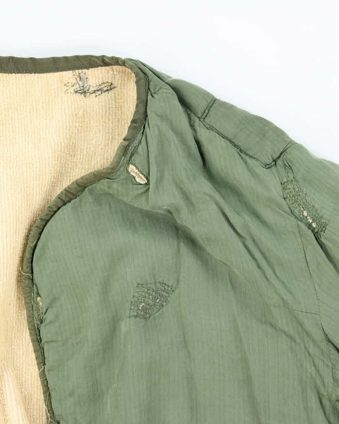 50s Vintage US Army M51 Jacket Liner - Large