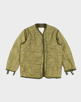 70s Vintage US Army M65 Jacket Liner - Small
