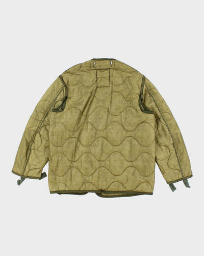 70s Vintage US Army M65 Jacket Liner - Small