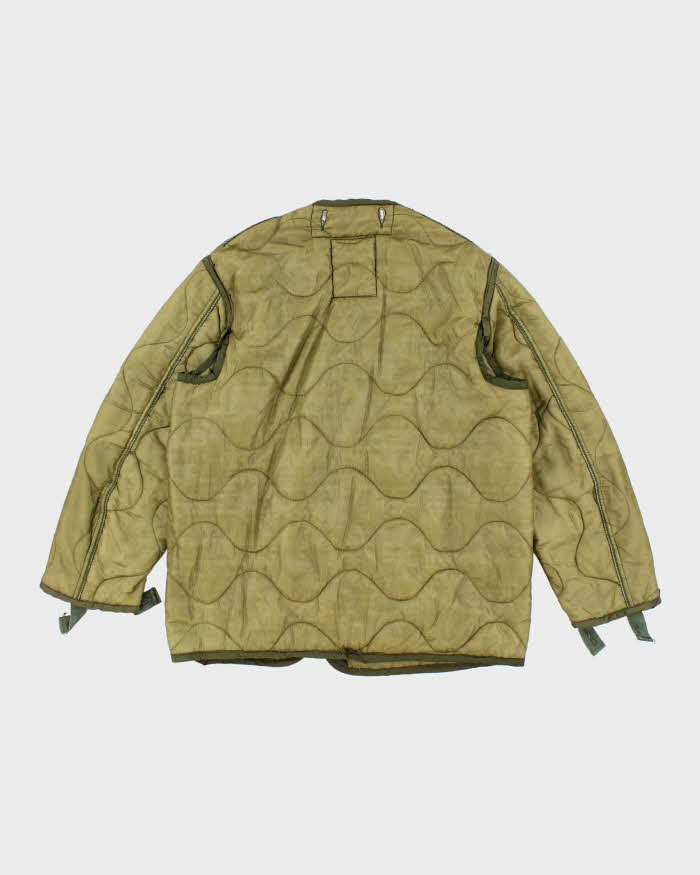 70s Vintage US Army M65 Jacket Liner - Small