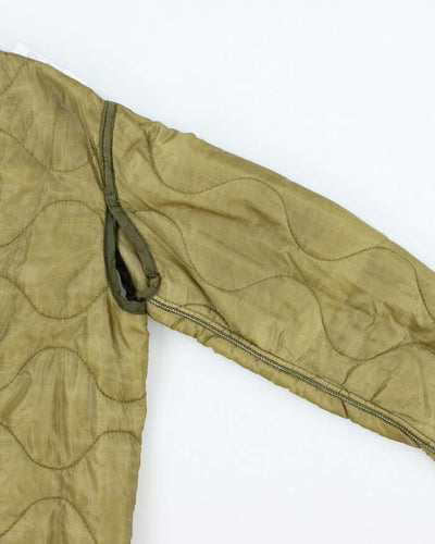 70s Vintage US Army M65 Jacket Liner - Small