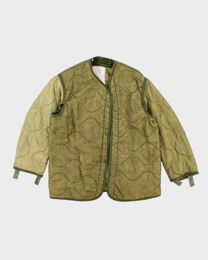 70s Vintage US Air Force Field Jacket Liner - Large