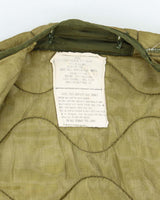 70s Vintage US Air Force Field Jacket Liner - Small