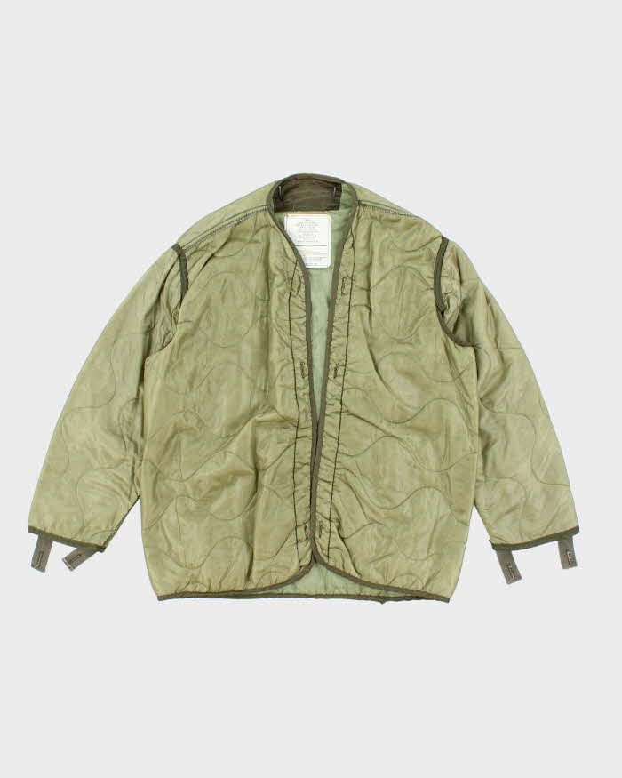 70s Vintage US Air Force Field Jacket Liner - Large