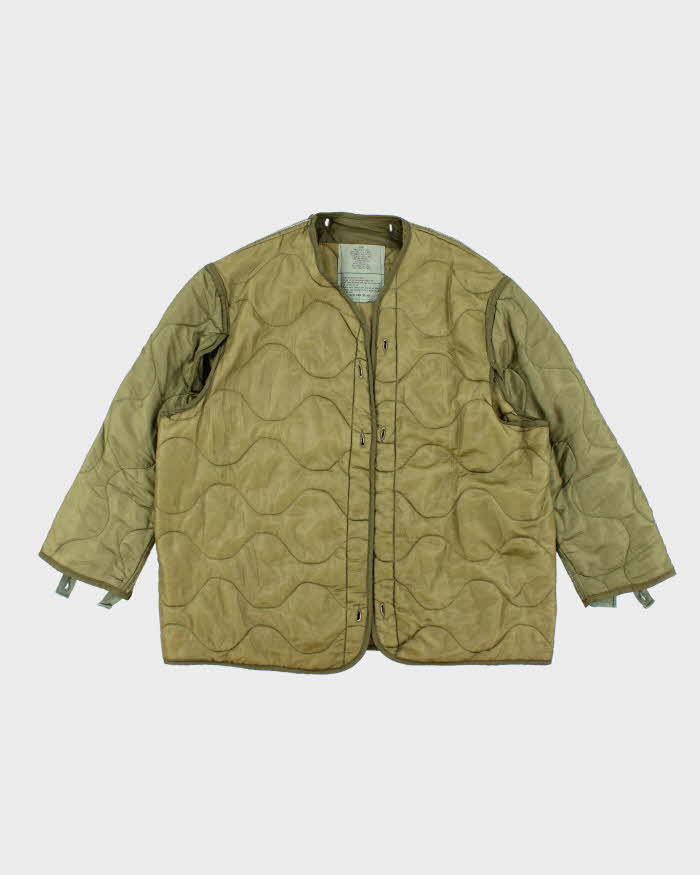 70s Vintage US Air Force Field Jacket Liner - Large