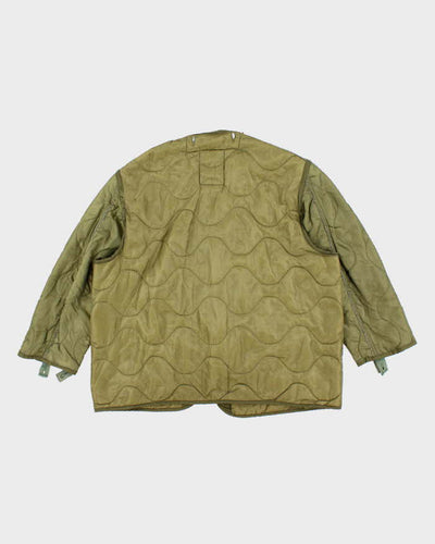 70s Vintage US Air Force Field Jacket Liner - Large