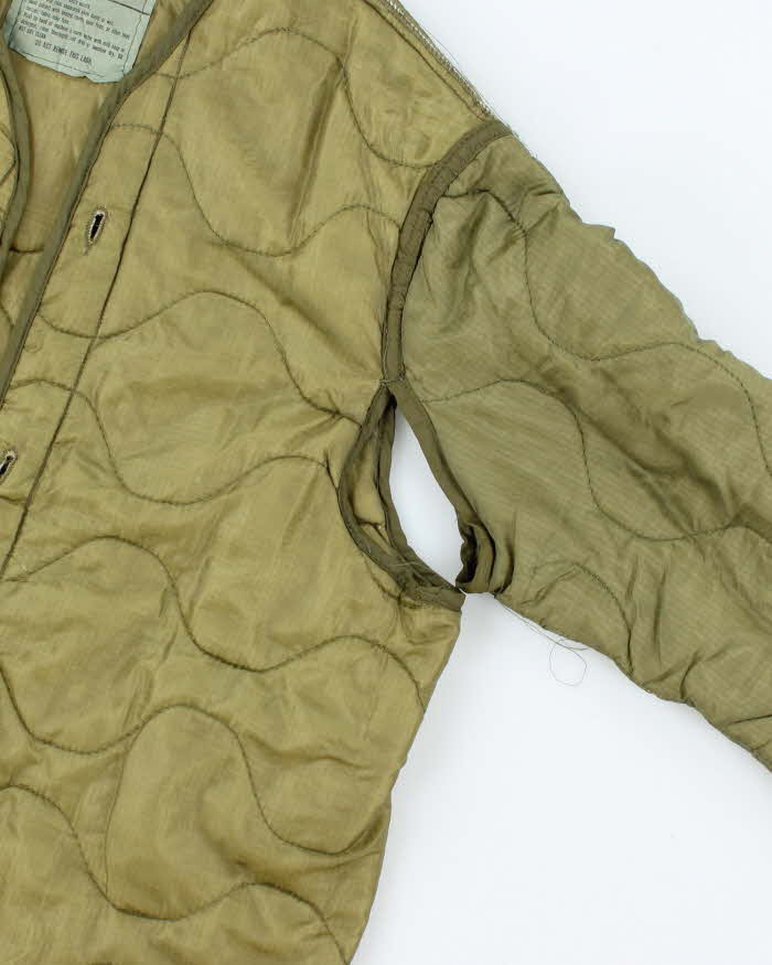 70s Vintage US Air Force Field Jacket Liner - Large