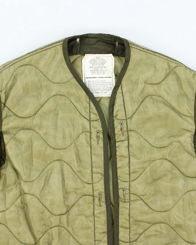 70s Vintage US Air Force Field Jacket Liner - Large
