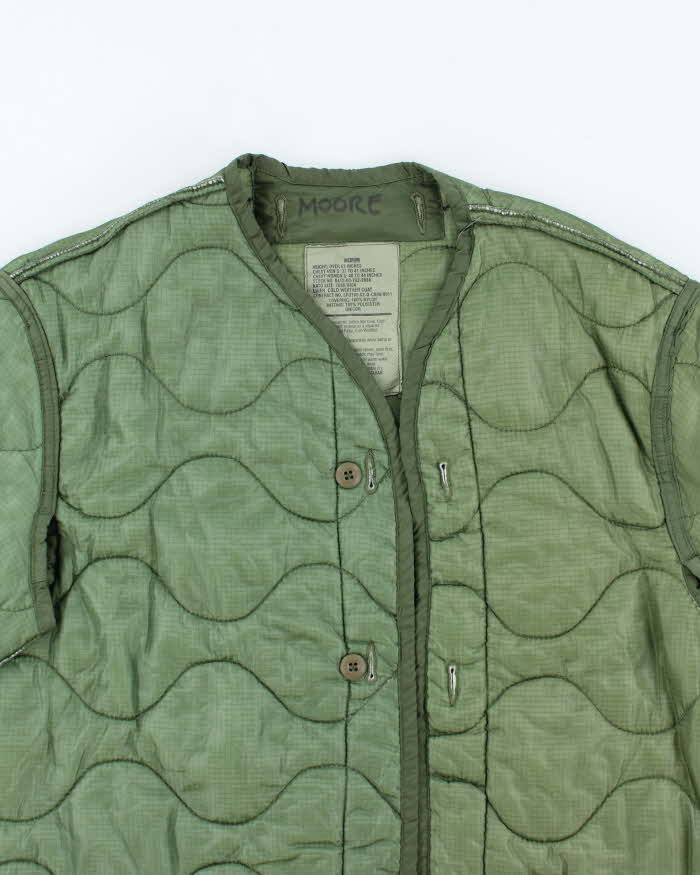 80s Vintage US Air Force Field Jacket Liner - Large