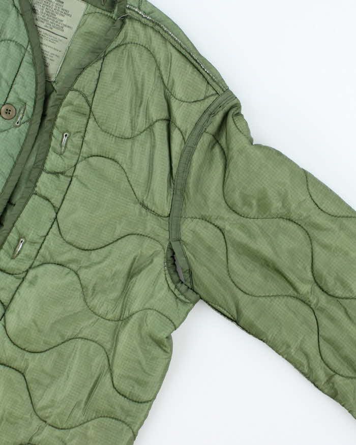 80s Vintage US Air Force Field Jacket Liner - Large