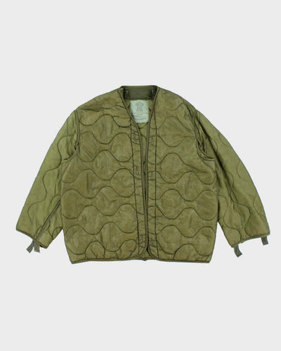 80s Vintage US Air Force Field Jacket Liner - Large