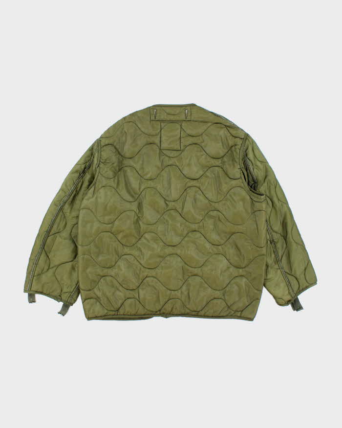 80s Vintage US Air Force Field Jacket Liner - Large