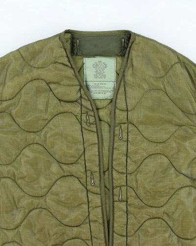 80s Vintage US Air Force Field Jacket Liner - Large