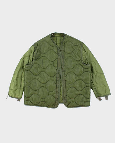 80s Vintage US Air Force Field Jacket Liner - Large