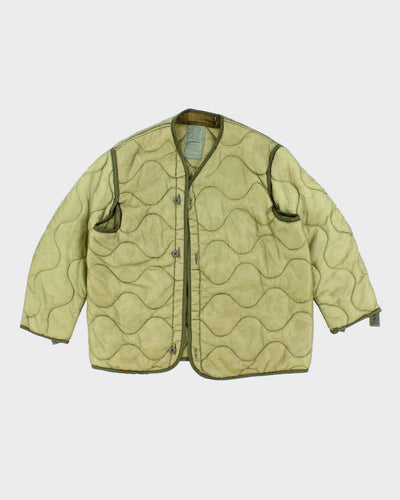 80s Vintage US Air Force Field Jacket Liner - Large