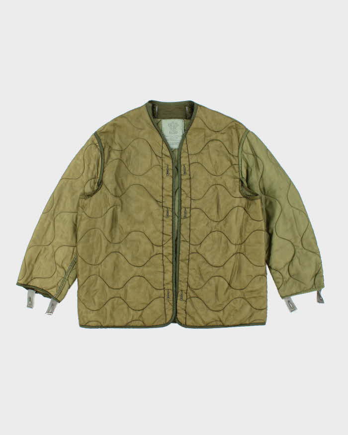 80s Vintage US Air Force Field Jacket Liner - Large