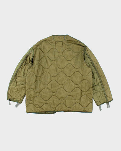 80s Vintage US Air Force Field Jacket Liner - Large
